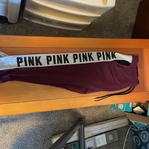 PINK Jogger Leggings Size Large